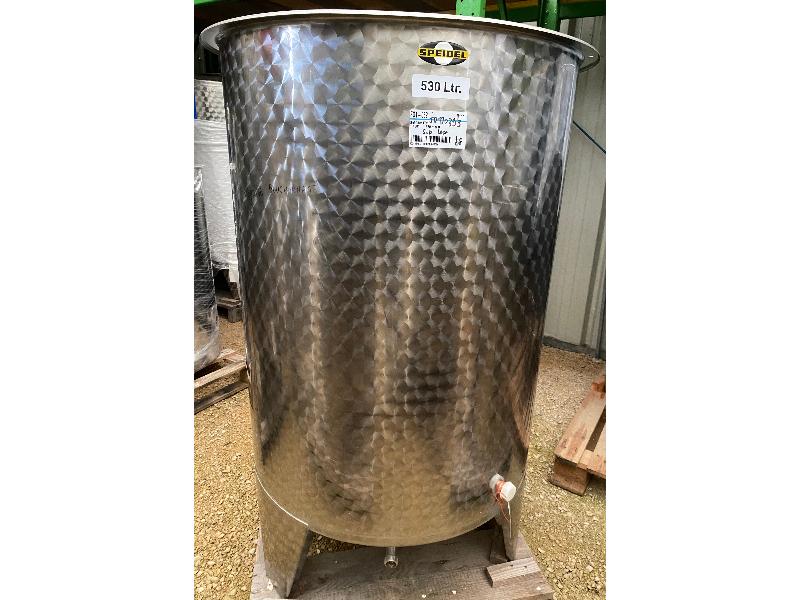CUVE 530 LT OUVERTE D.820 FOND CONIQUE