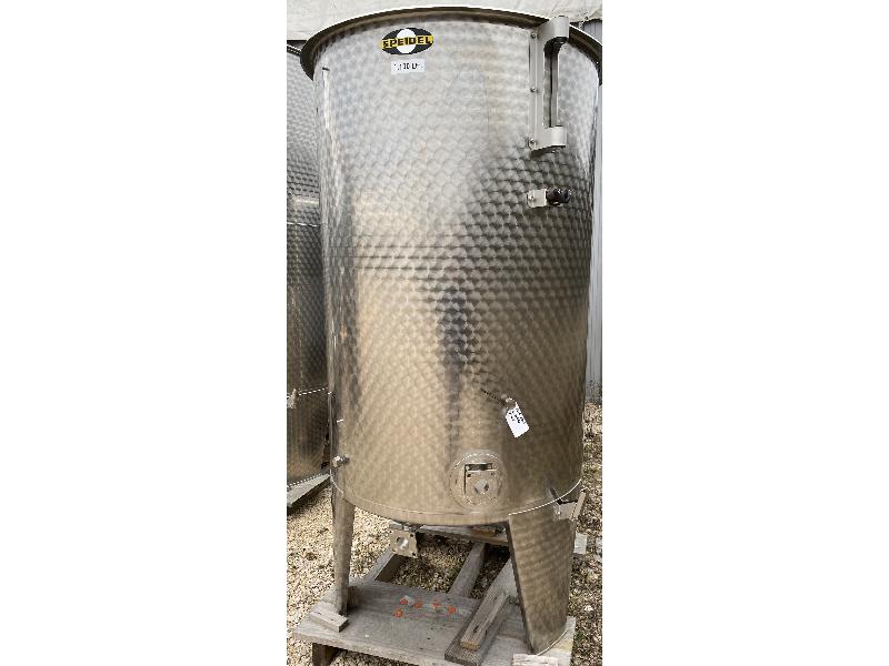 CUVE 1100 LT OUVERTE D.1000 FOND CONIQUE
