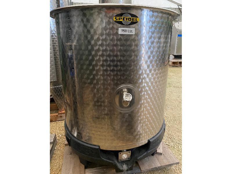 CUVE MELANGEUR 750 LT OUVERTE D.1000