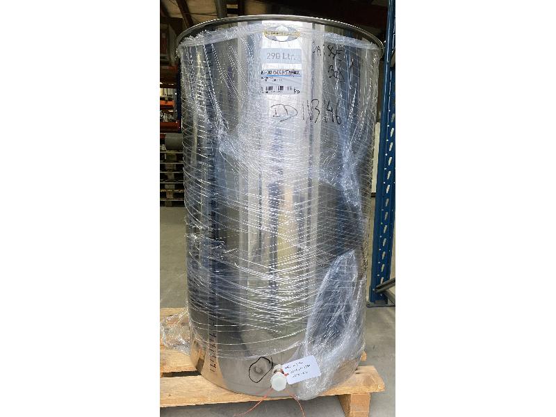 CUVE 290 LT OUVERTE D.630 FOND PLAT