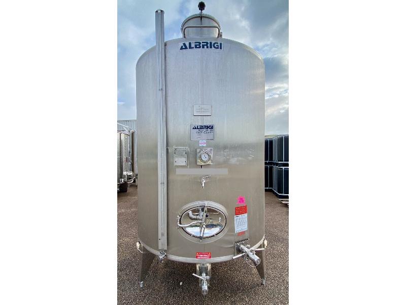 CUVE INOX ALBRIGI FERMEE 55 HL