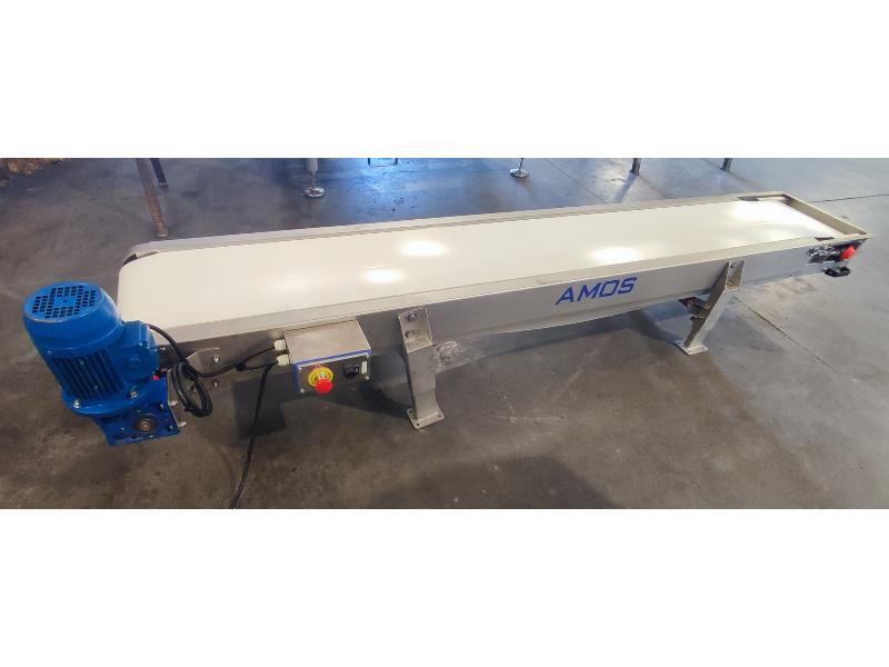 CONVOYEUR A PLAT SORTIE DECHETS