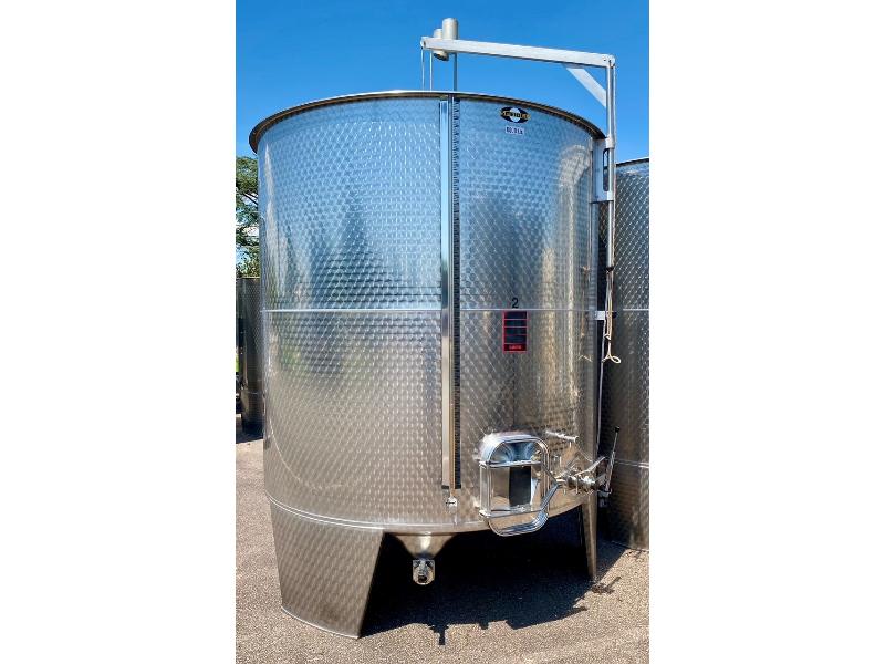 CUVE 6000 LT OUVERTE D.2000 FOND CONIQUE