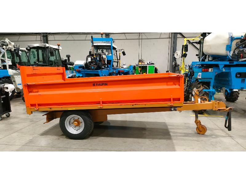 REMORQUE BASCULANTE  ARRIERE SEMI-PORTEE