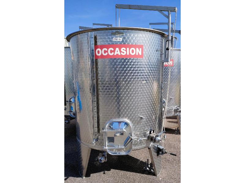 CUVE INOX PLAFOND MOBILE 2200 L