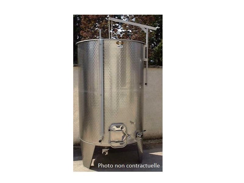 CUVE 2200 LT OUVERTE D.1200 FOND CONIQUE