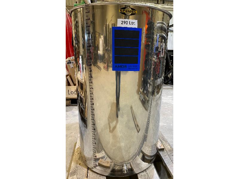 CUVE 290 LT OUVERTE D.630 FOND PLAT