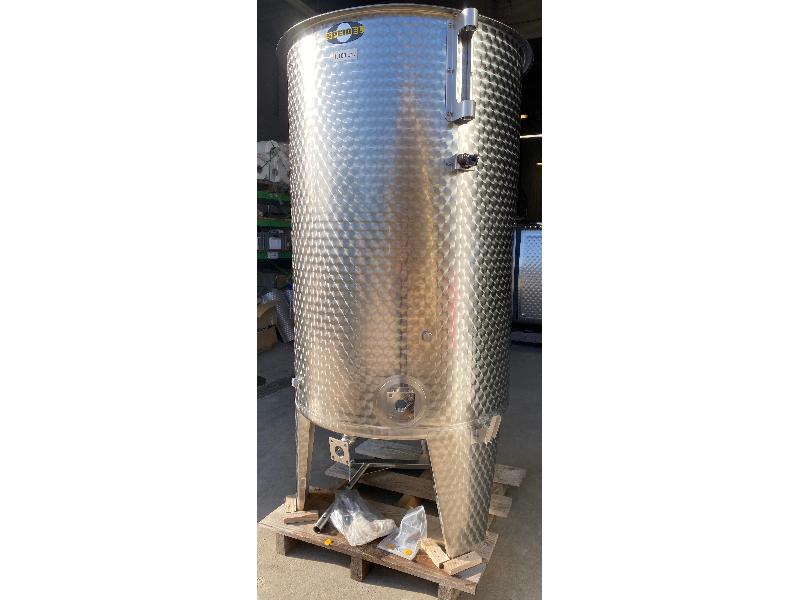 CUVE 1100 LT OUVERTE D.1000 FOND CONIQUE
